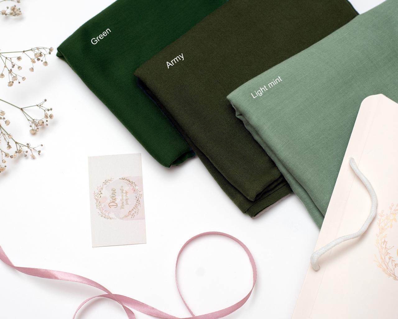 Cotton Bundle of 3 scarves