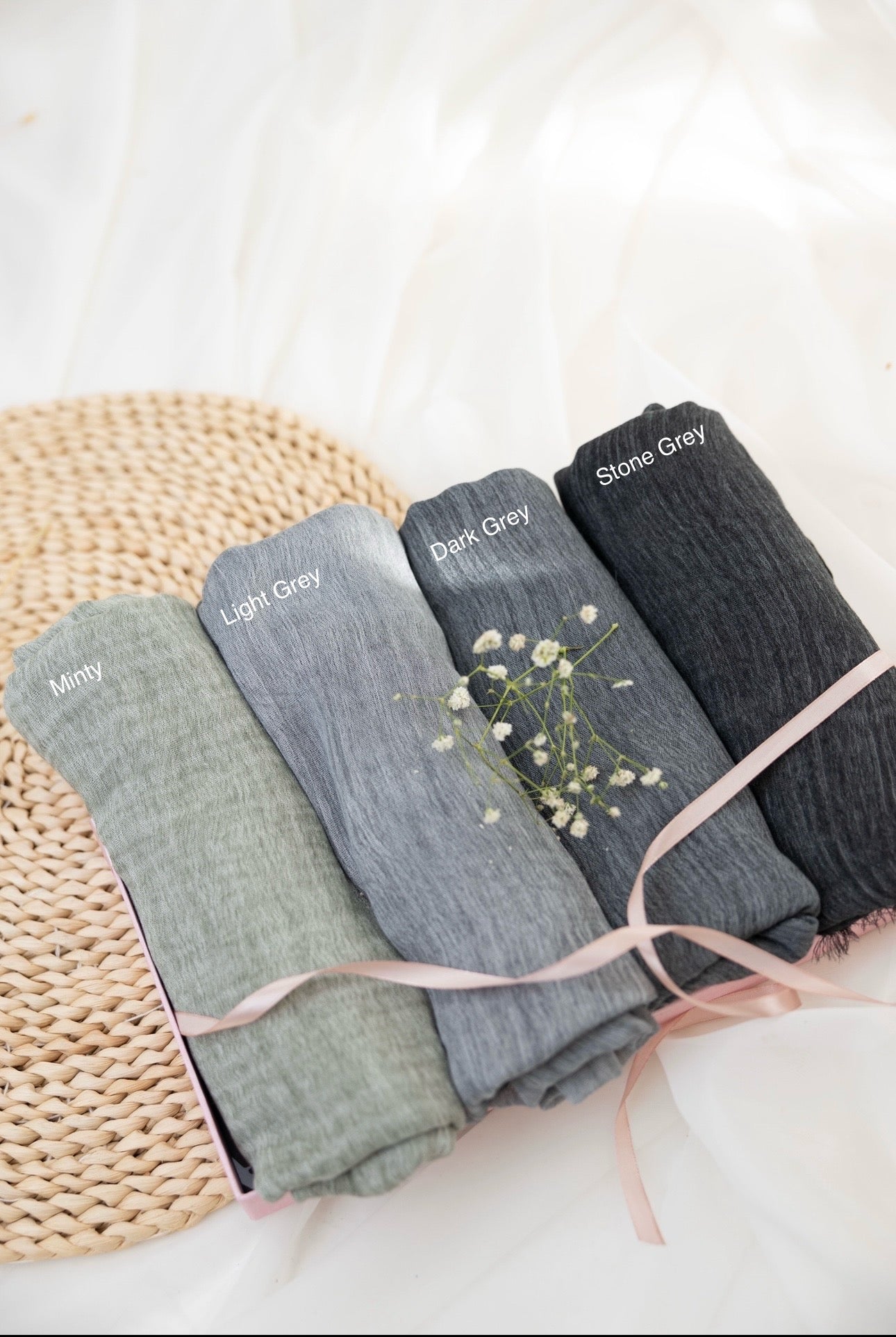 Messy chiffon Bundle of 3