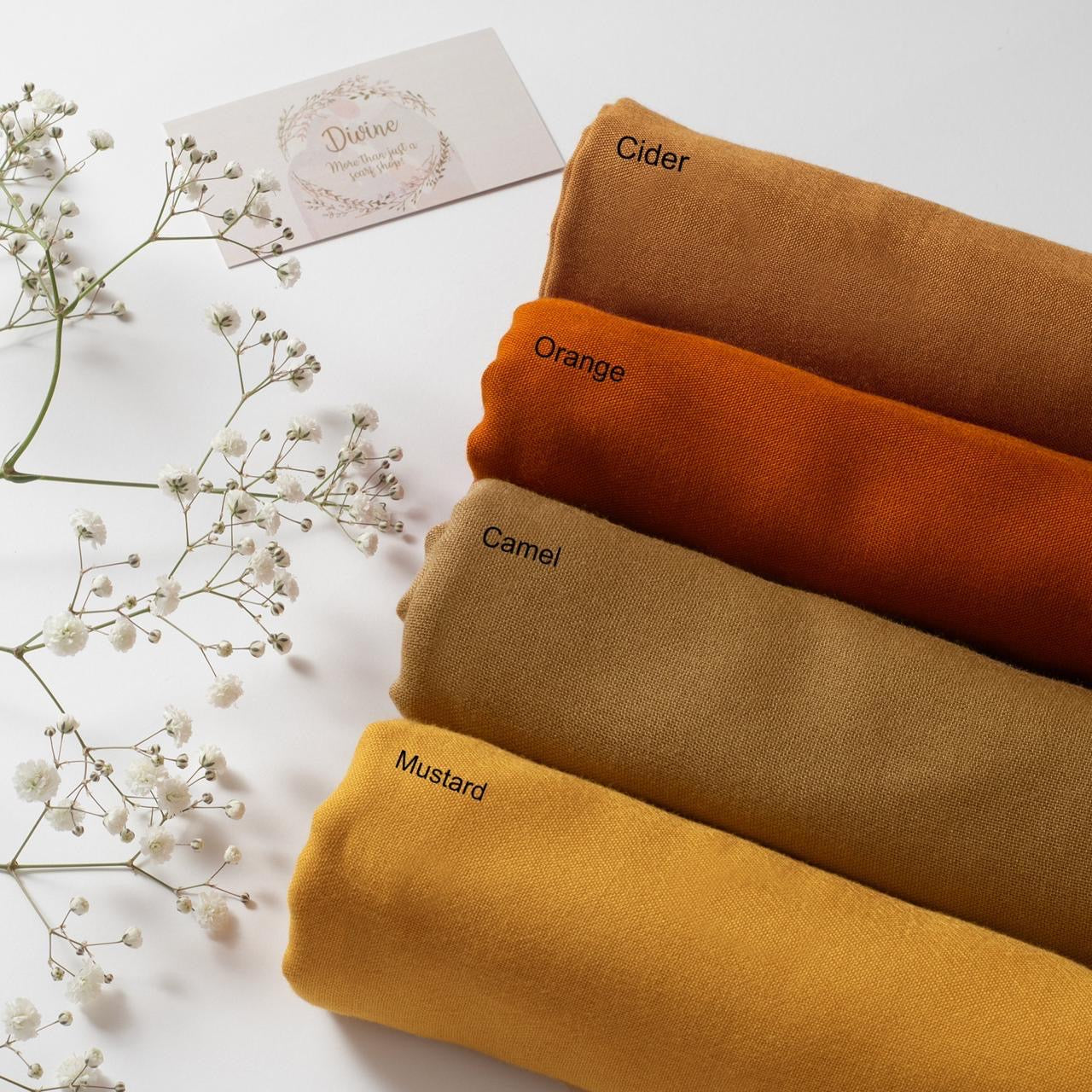 Cotton Bundle of 3 scarves