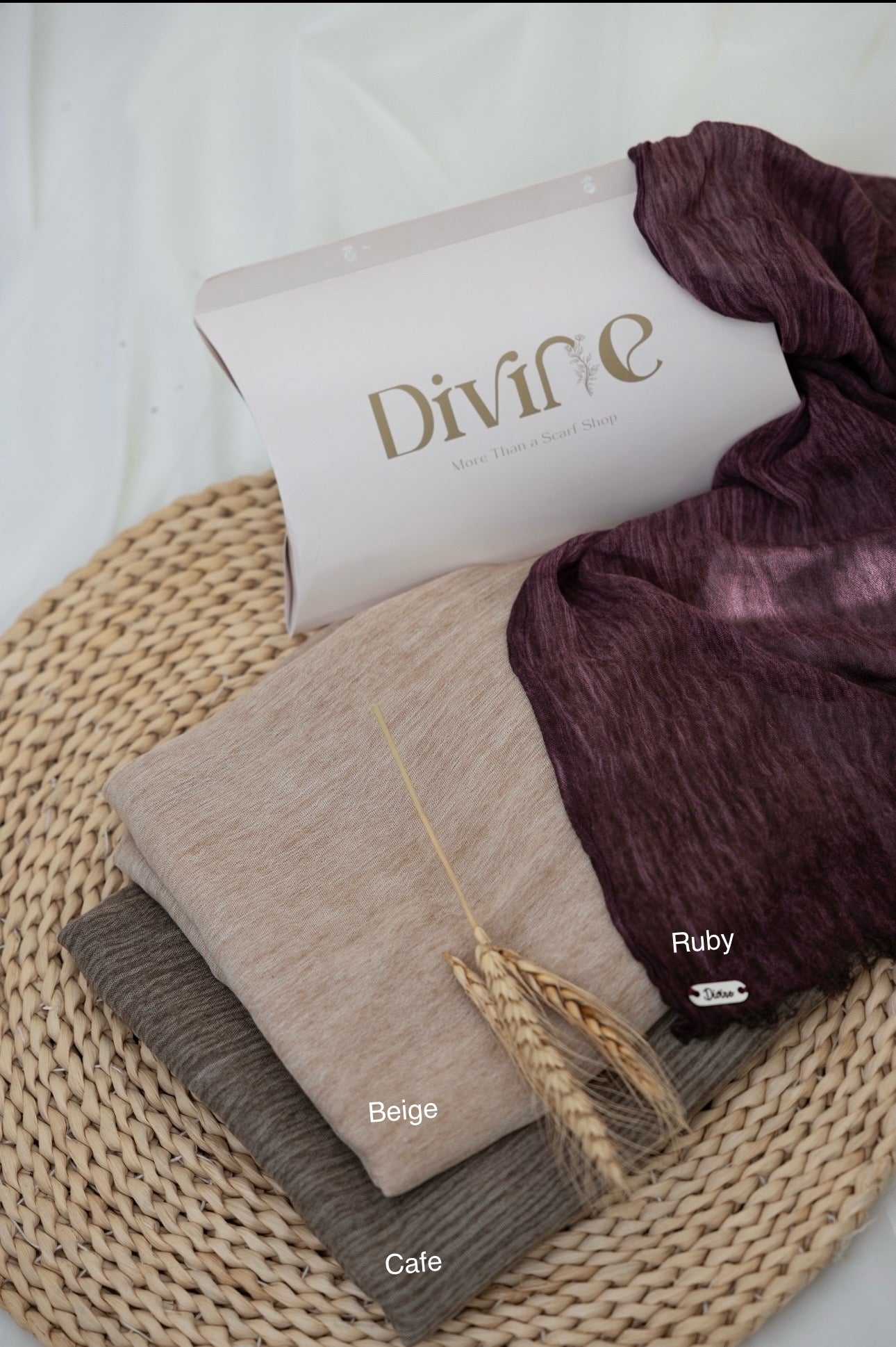 Messy chiffon Bundle of 3