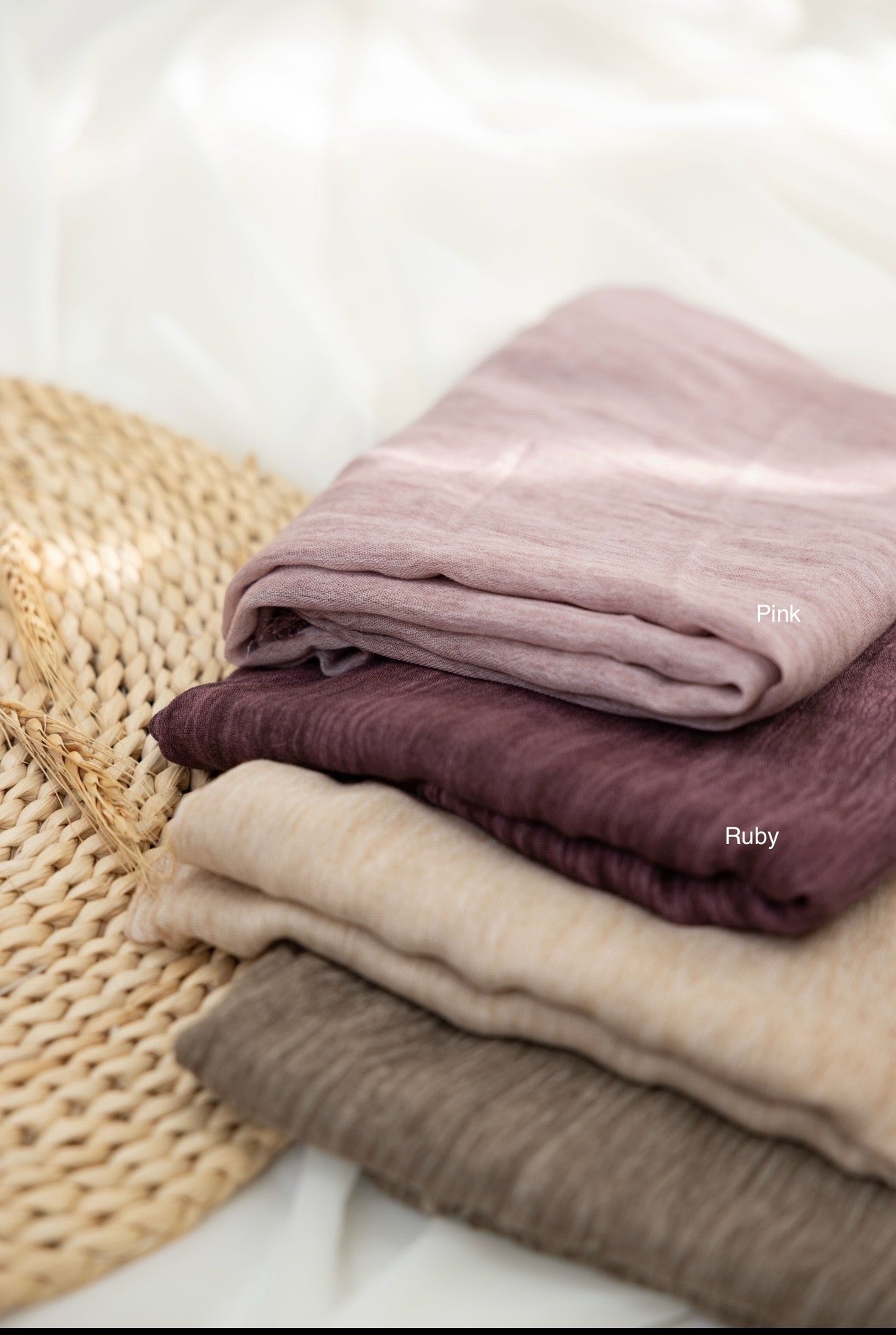 Messy chiffon Bundle of 3