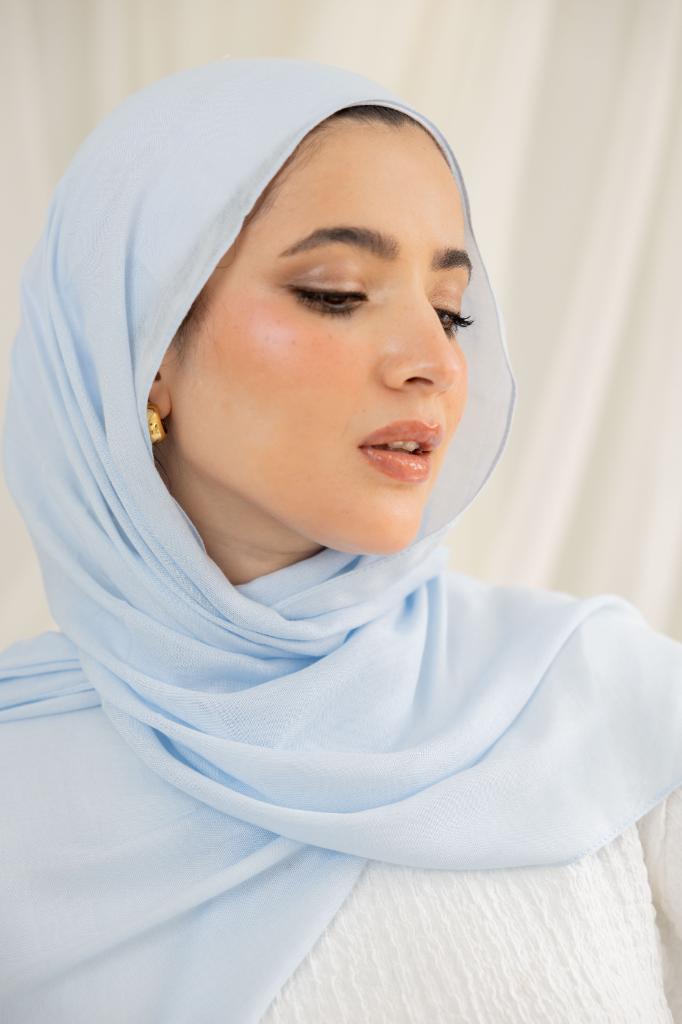 Baby Blue Modal Scarf