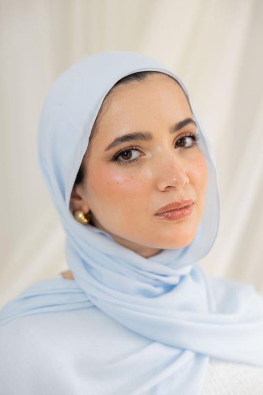 Baby Blue Modal Scarf