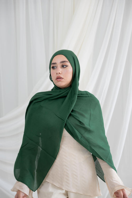 Grass Green Modal Scarf