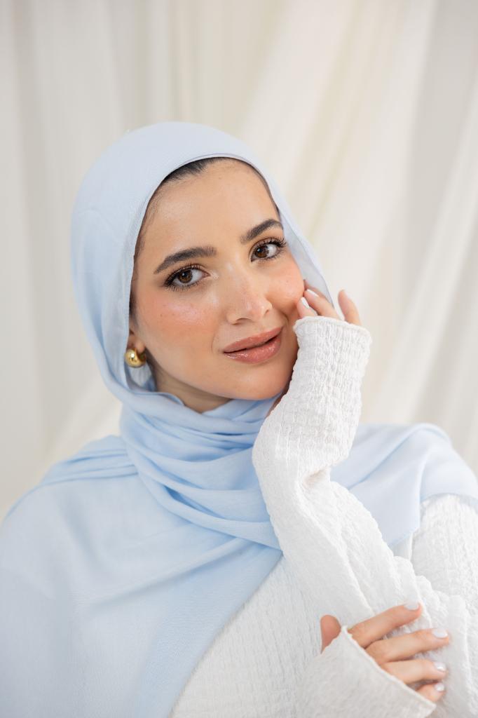 Baby Blue Modal Scarf