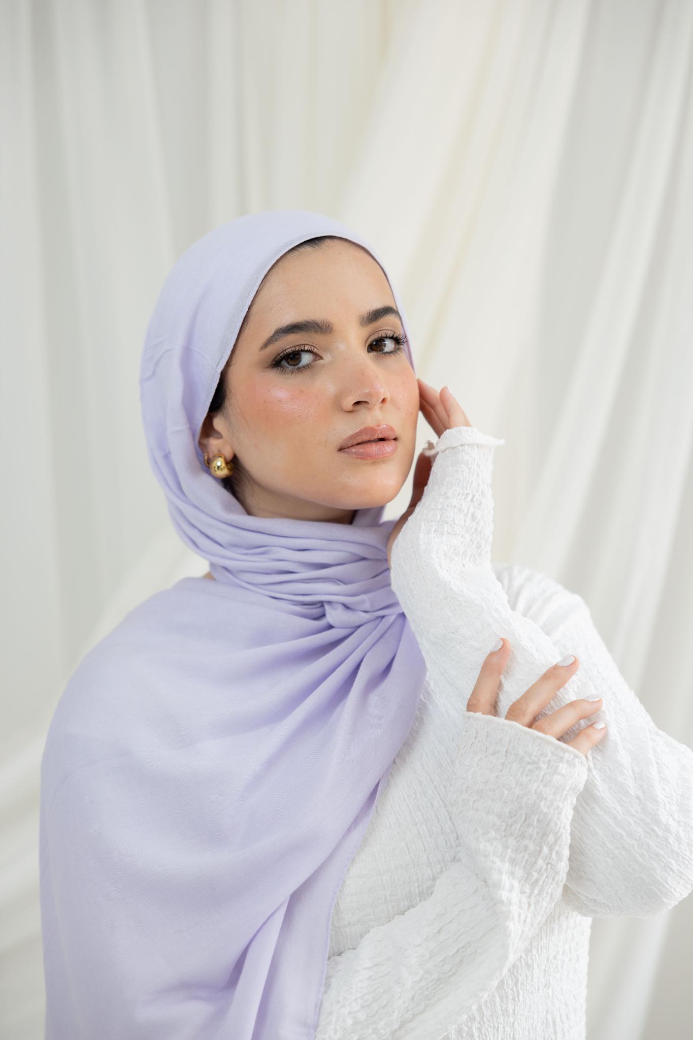 Lilac Modal Scarf