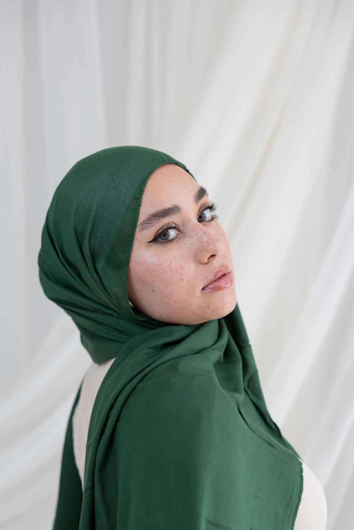 Grass Green Modal Scarf
