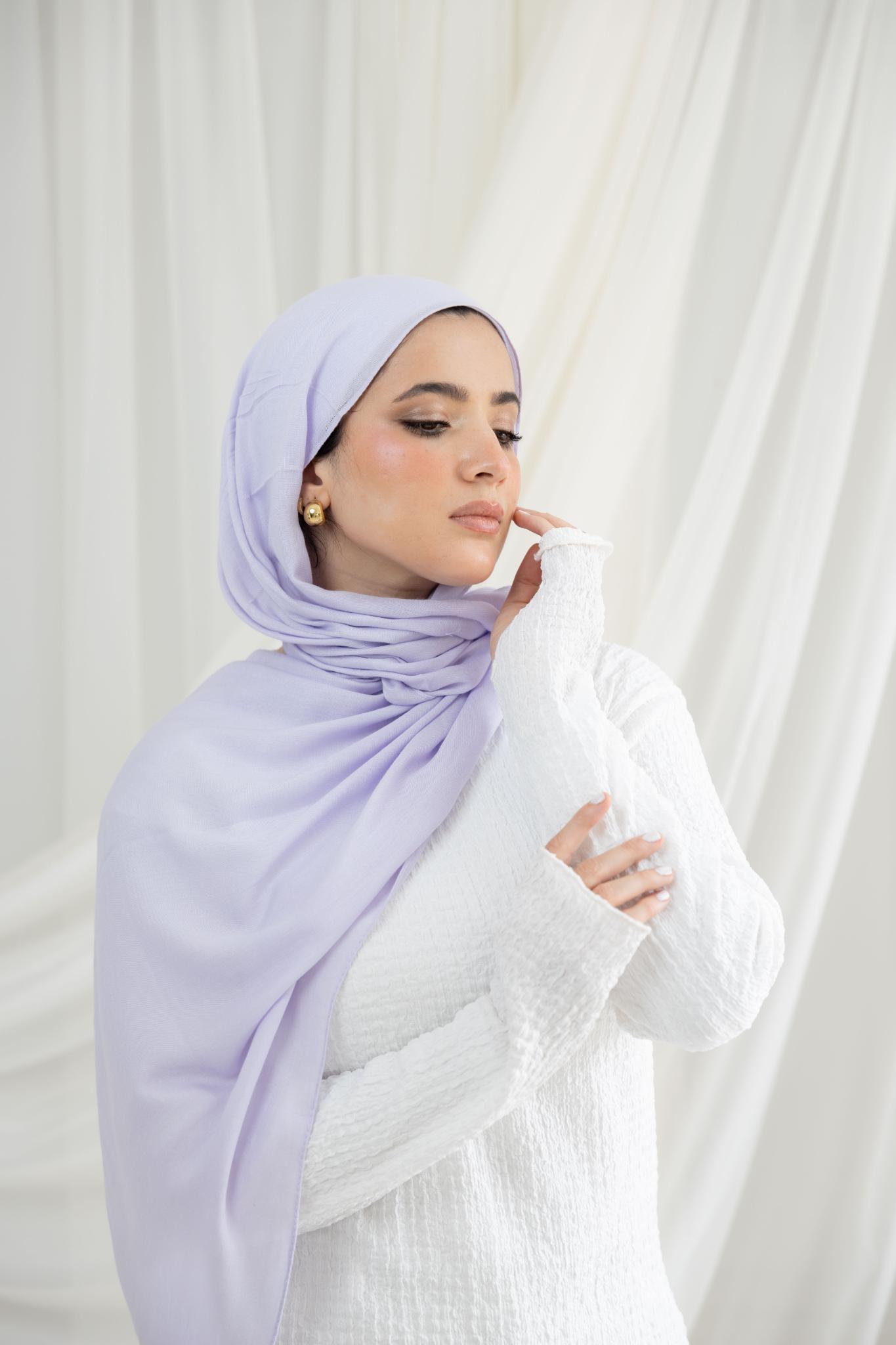 Lilac Modal Scarf