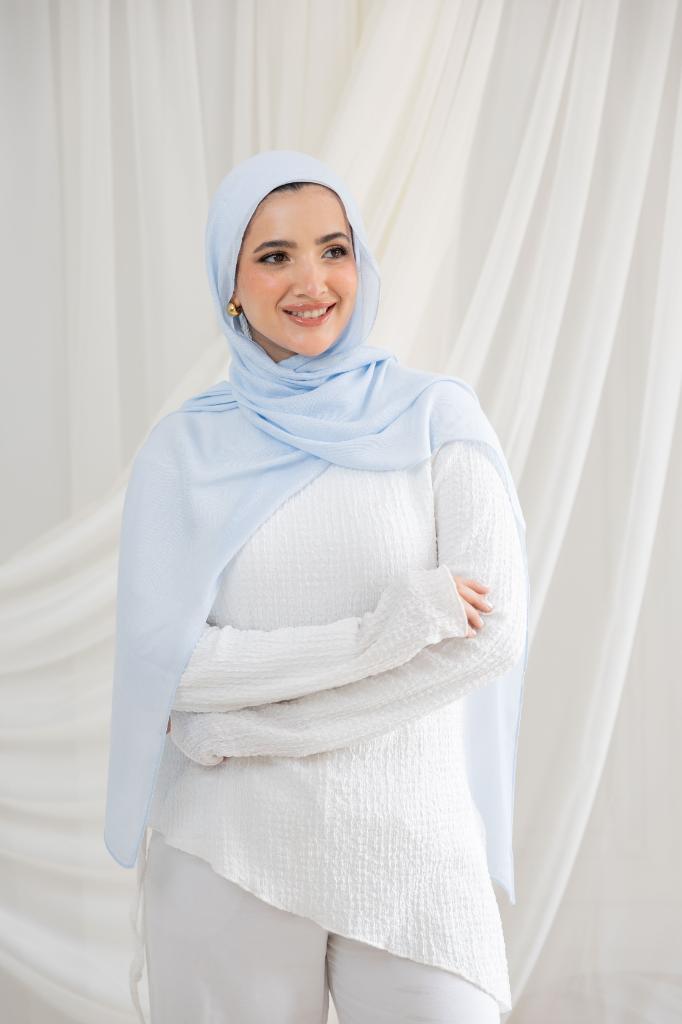 Baby Blue Modal Scarf