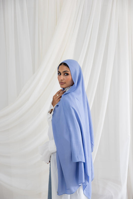 Cornflower Blue Modal Scarf