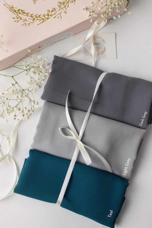 Crepe Chiffon Scarf