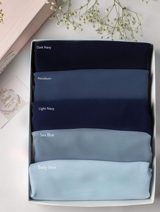 Crepe Chiffon Scarf